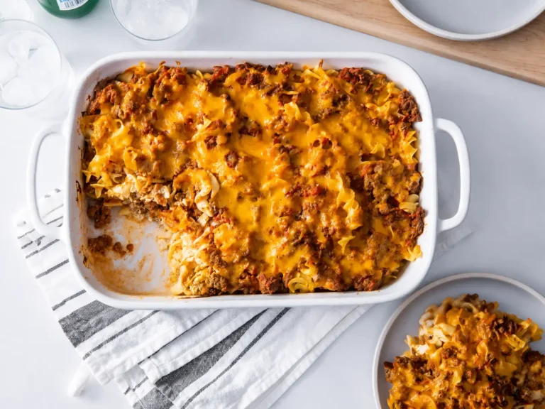 5 Ingredient Ground Beef Casserole